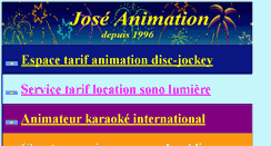 Desktop Screenshot of joseanimation.com